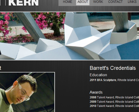 Barrett Kern | Website detail.