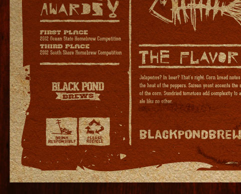 Black Pond Brews | Variety posters.