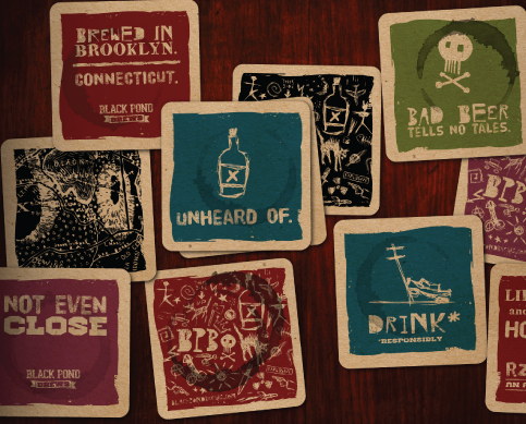 Black Pond Brews | Coasters.