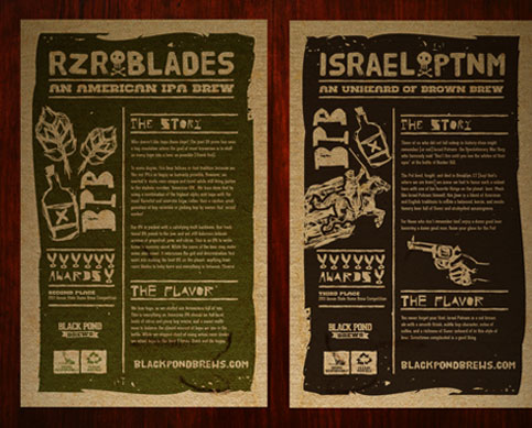 Black Pond Brews | Variety posters.