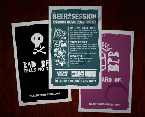 Black Pond Brews | Invites to kick-off event 'Beer Sessions'.