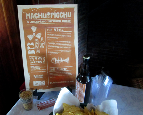 Black Pond Brews | Machu Picchu tasting station @ 'Beer Sessions'.