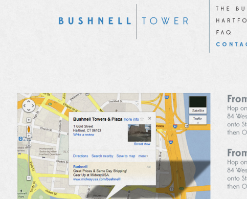 Bushnell Tower | Website Refresh.