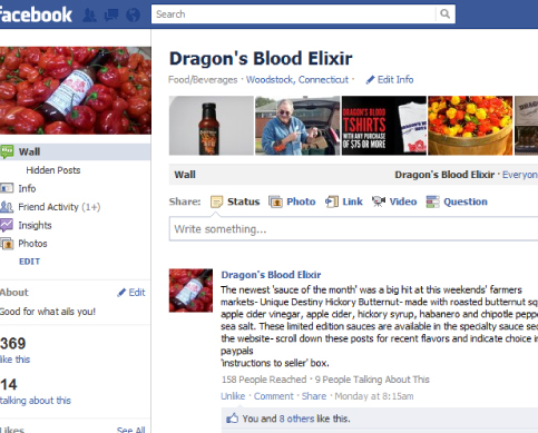 Dragon's Blood Elixir | Social media implementation and consultation.