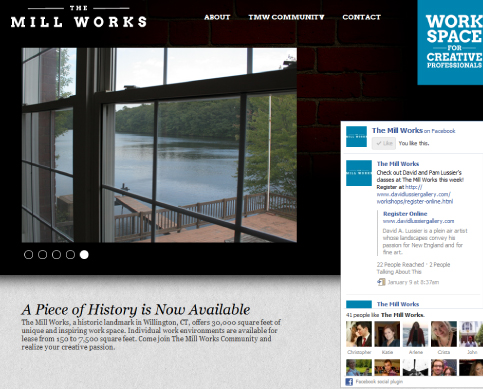 The Mill Works | Web site.
