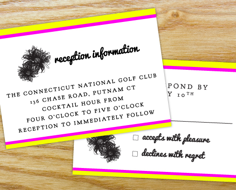 Tom & Cindy // Wedding collateral.
